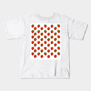 Strawberry Print Kids T-Shirt